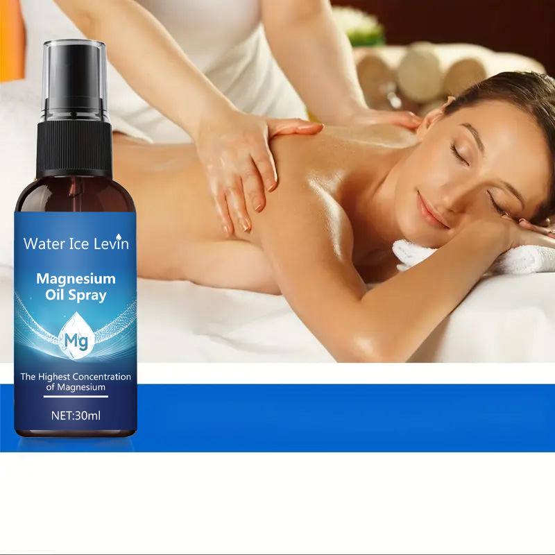 Bath Salts Magnesium - Magnesiumöl-Spray für Gesicht und Körper, Hautpflege,