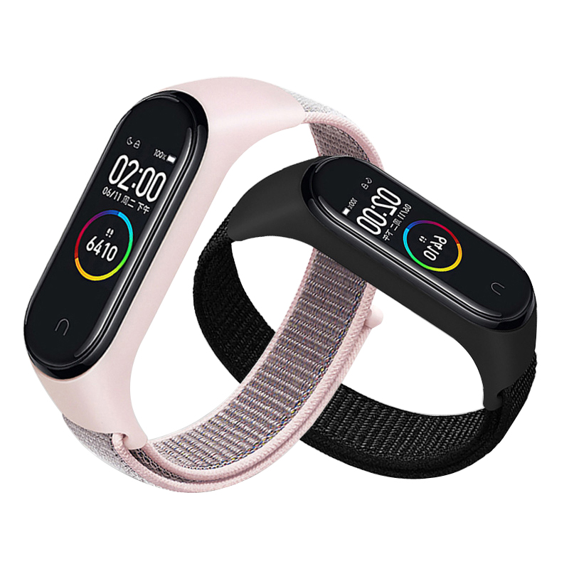 Health Wellness Bracelet - Nylonarmband für Mi Band 8 9