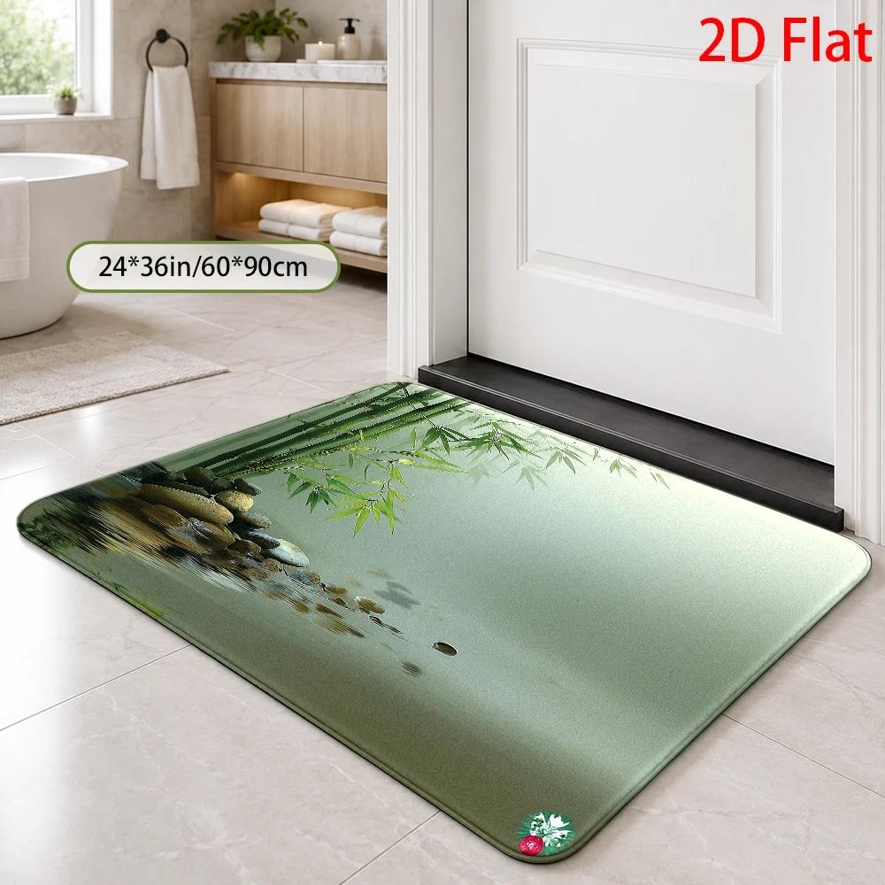 Wasserdichter Badezimmerteppic – Bamboo Bath Mat Bewertung und Preis