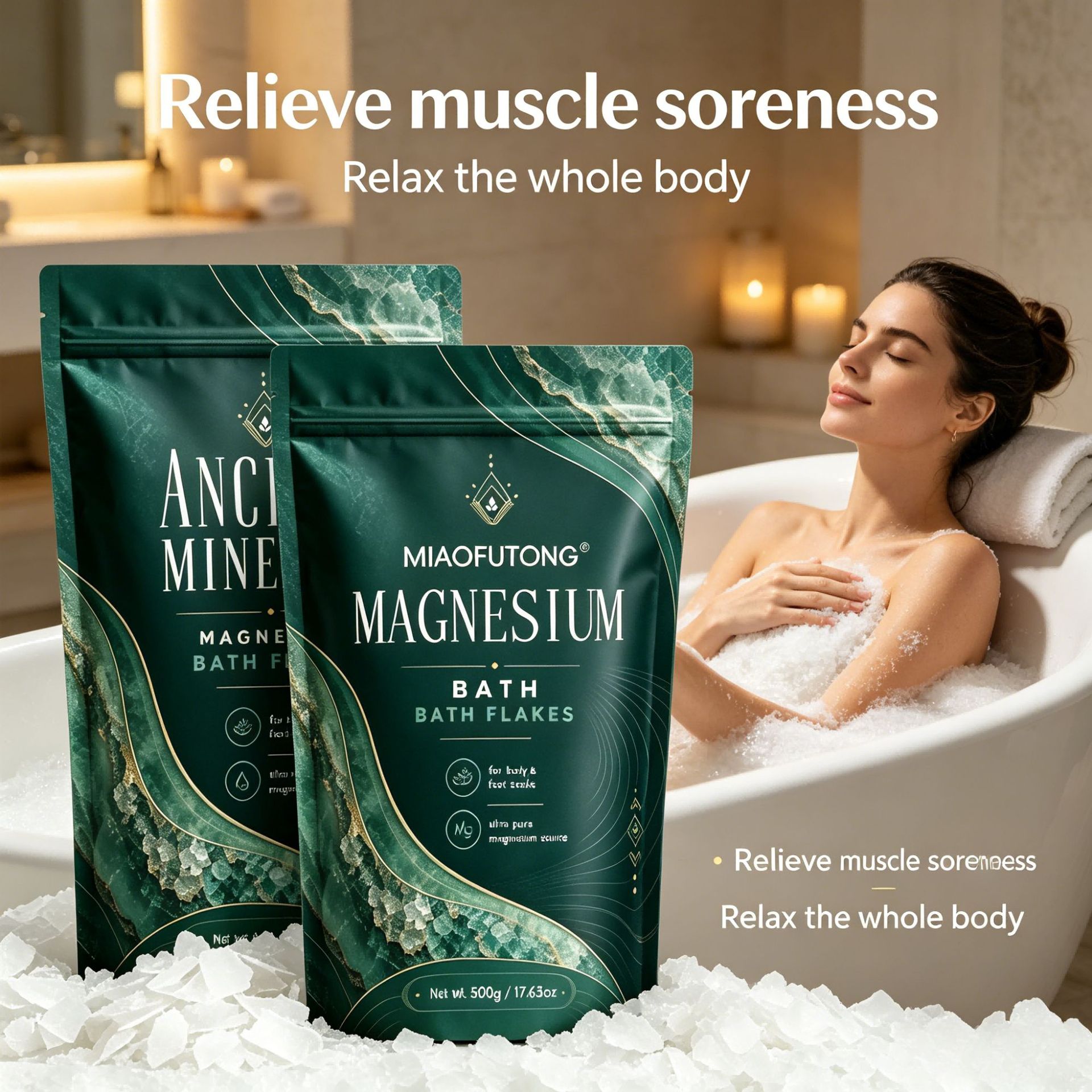 Mineralisches Magnesium-Badesa – Bath Salts Magnesium Bewertung und Preis