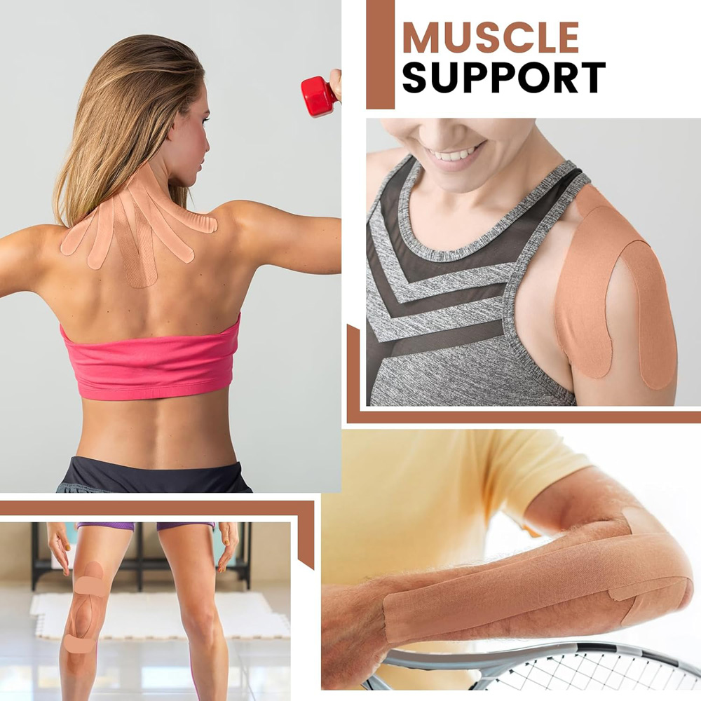 5-Rollen Kinesiologie-Tape, vo – Sports Taping Precut Bewertung und Preis