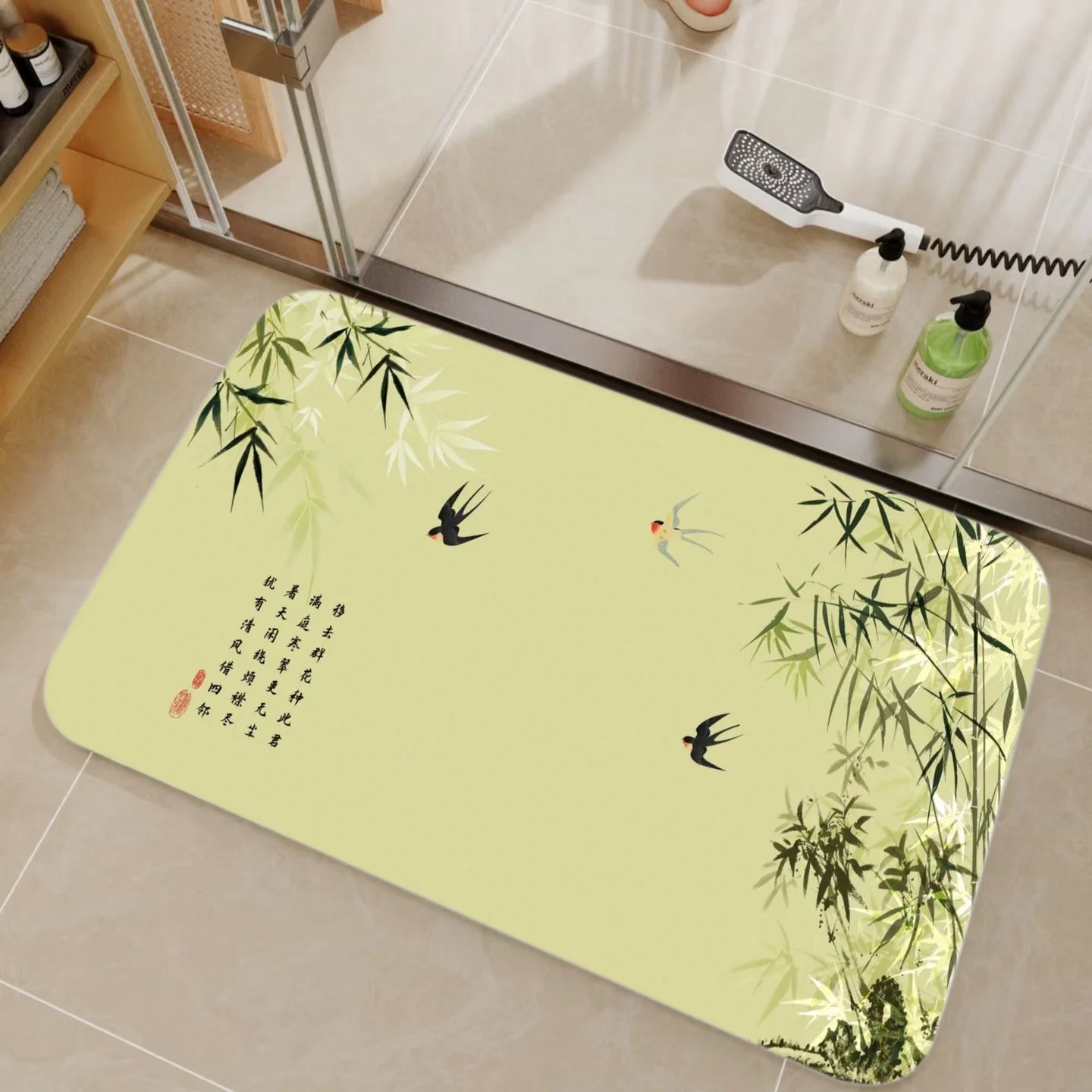 VIKAMA Duschmatte aus Bambus u – Bamboo Bath Mat Bewertung und Preis