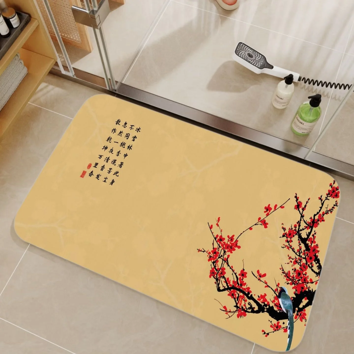 VIKAMA Duschmatte aus Bambus u – Bamboo Bath Mat Bewertung und Preis