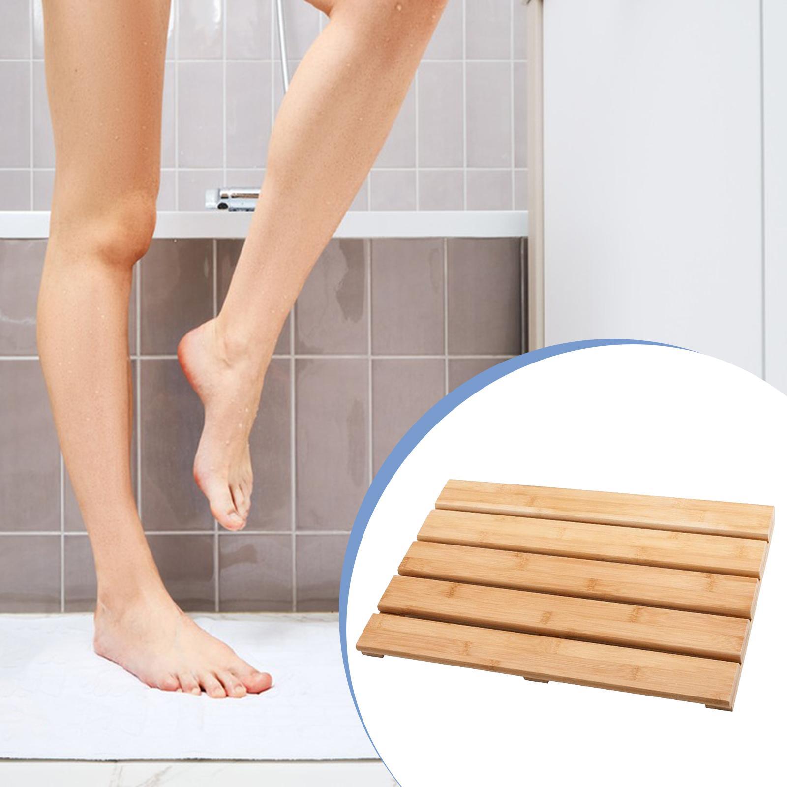 Bambus-Badematte, stilvolles,  – Bamboo Bath Mat Bewertung und Preis