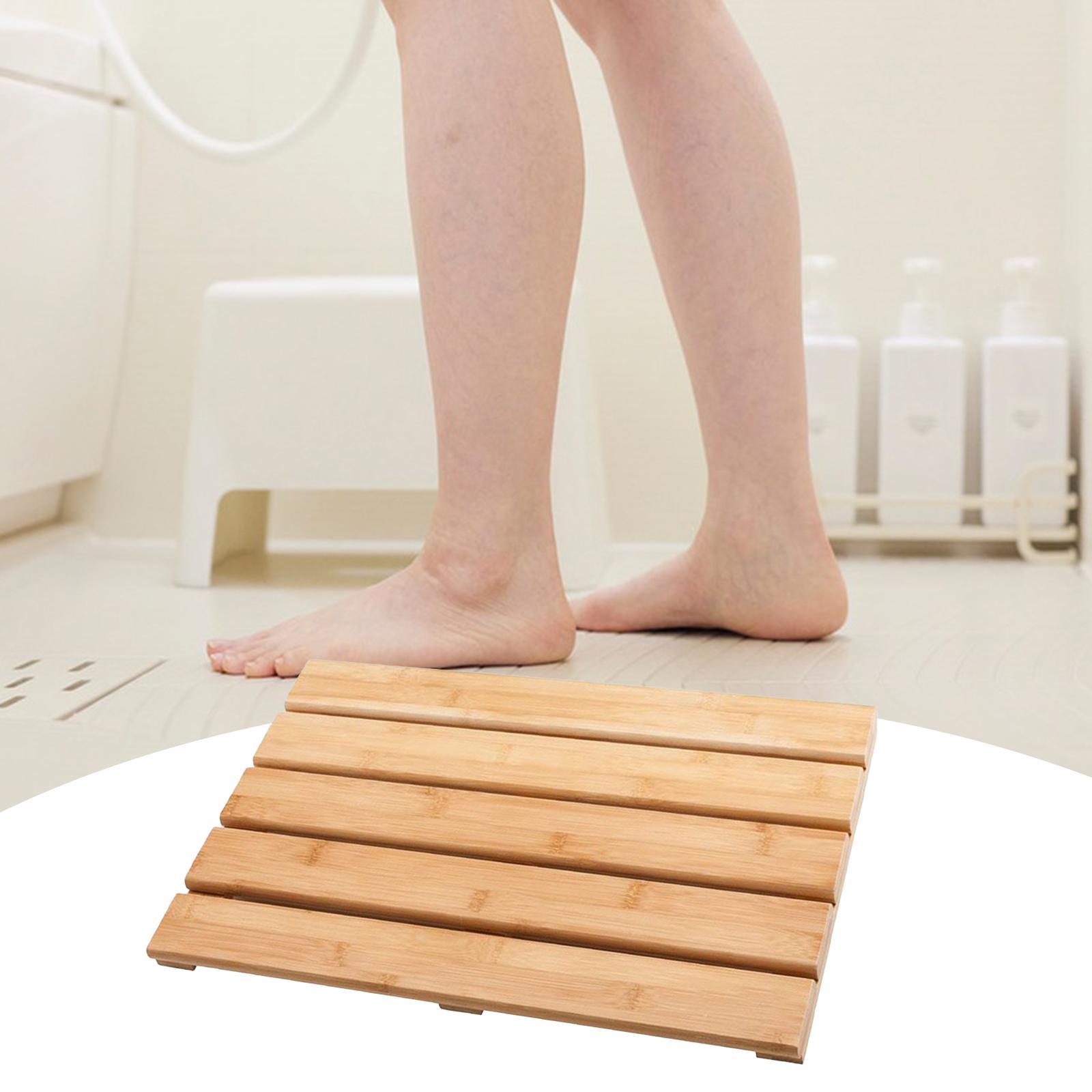 Bambus-Badematte, stilvolles,  – Bamboo Bath Mat Bewertung und Preis