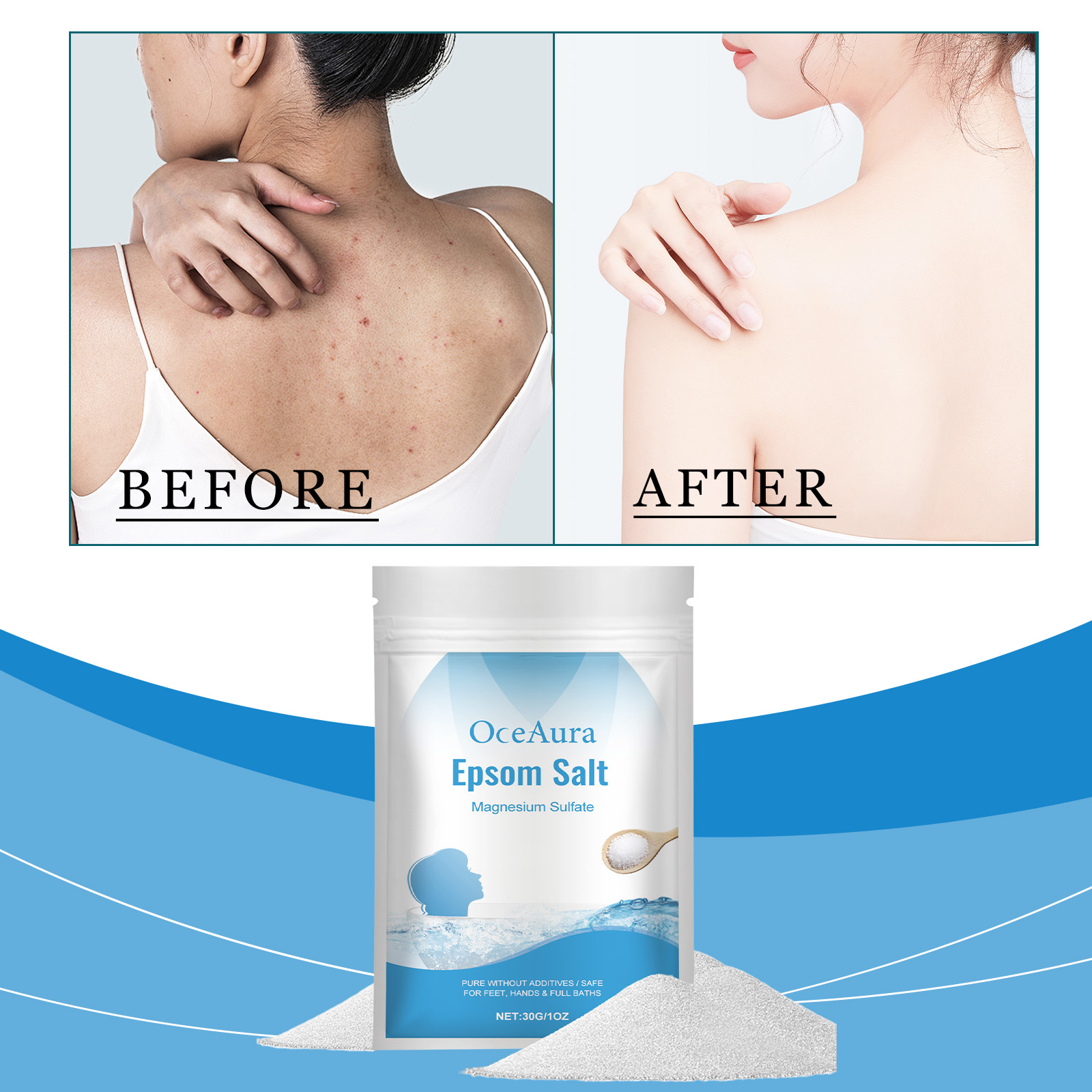 Epsom Salz Magnesiumsulfat Feu – Bath Salts Magnesium Bewertung und Preis