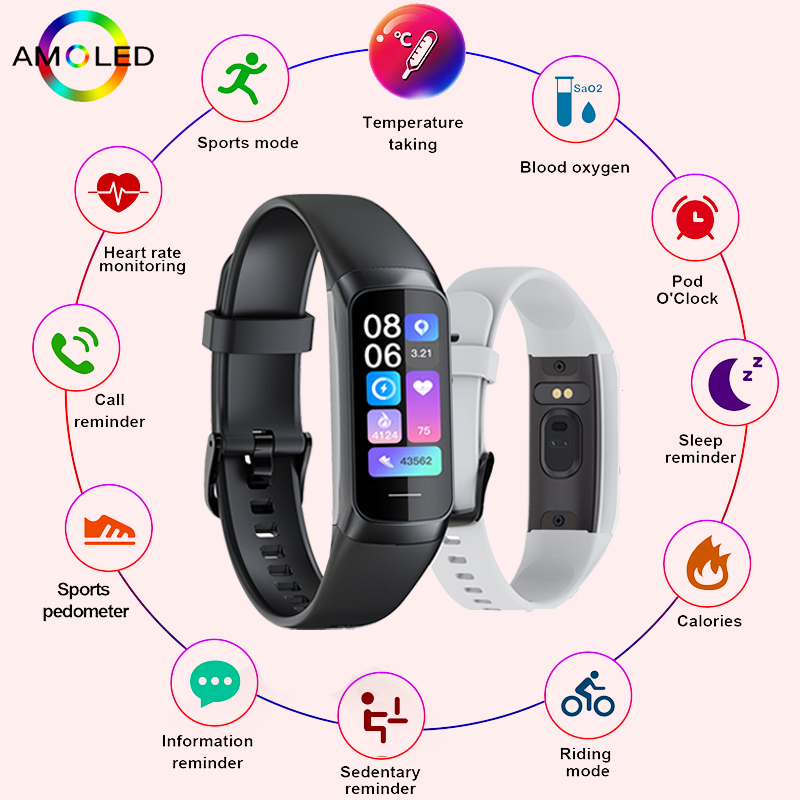 LIGE 1,1 Zoll Amoled Herzfrequ – Health Wellness Bracelet Bewertung und Preis
