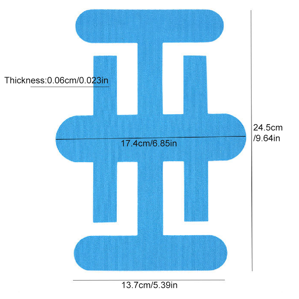 10 Stück Vorgeschnittenes Knie – Sports Taping Precut Bewertung und Preis
