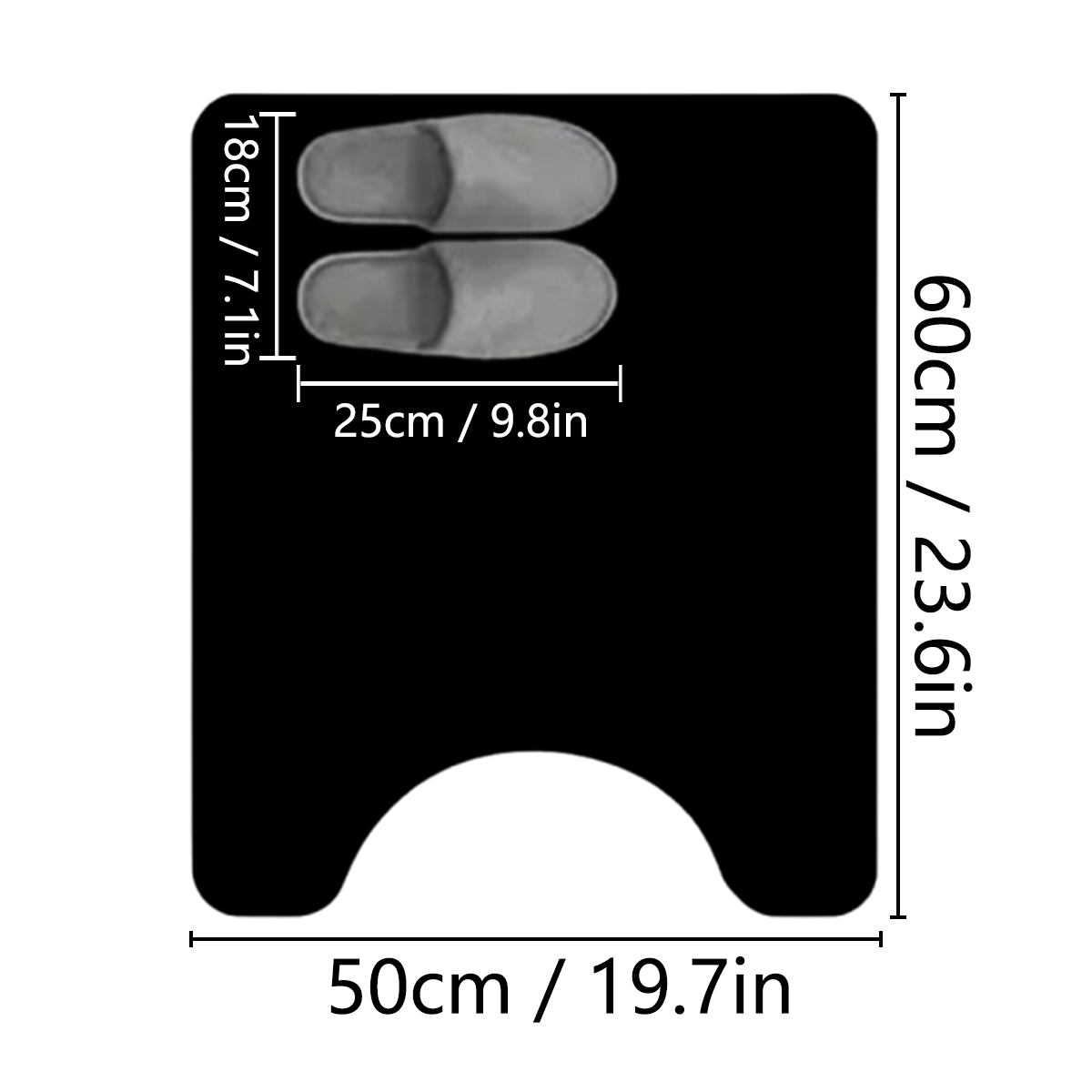 2D flache, unregelmäßig geform – Bamboo Bath Mat Bewertung und Preis